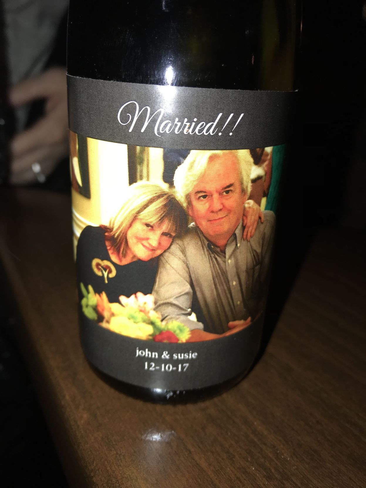 Susan Buffett and John Foley